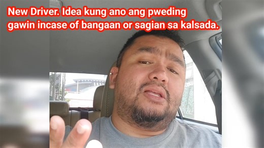 3.6K views · 107 reactions | New Driver. Idea kung ano ang pweding gawin incase of bangaan or sagian sa kalsada. | Kuya Shane | Facebook