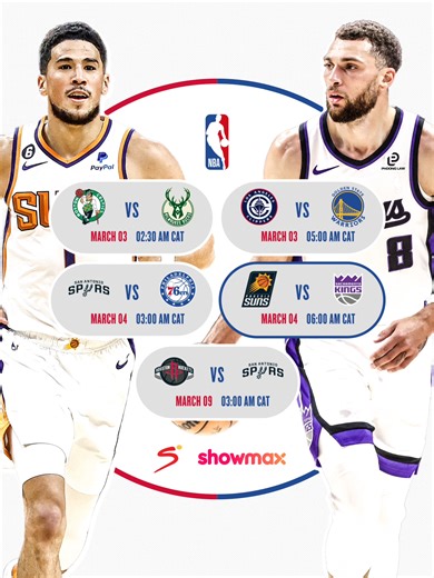 Experience Live NBA Games on Showmax