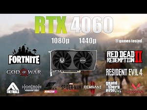 RTX 4060 - Tested in 11 Games in 2024 | 1080p | 1440p | i3-12100f