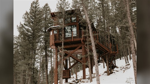 Colorado’s first luxury treehouse hotel opens in the woods of Evergreen