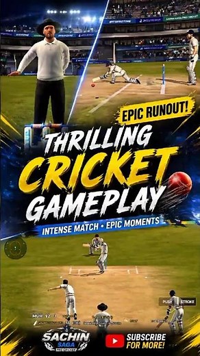 Sachin saga Pro cricket 🏏 Thrilling cricket gameplay