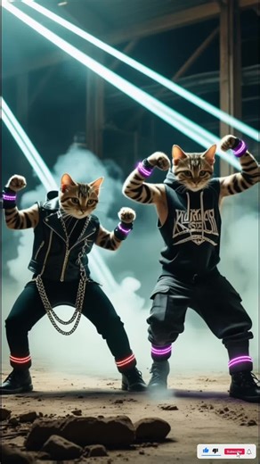 Hilarious Cat Dance AI Compilation