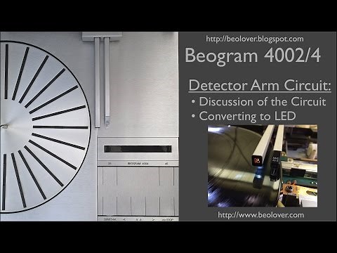 Beogram 4002/4004: Detector Arm Circuit Discussion and LED Conversion