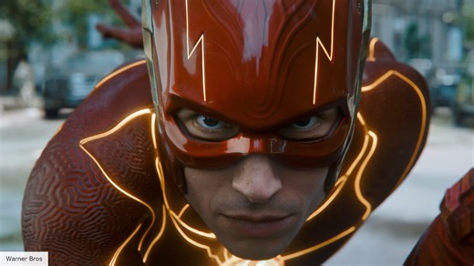 Why does Barry Allen's lightning change color in The Flash?