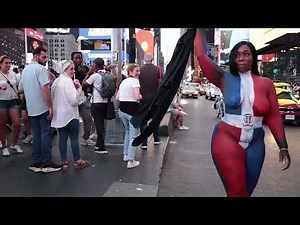 Top Shelf Body Paint Times Square NYC Walk Through