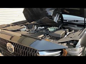 【CX-60 】 2重のエンジンカバーの開け方【機能編】