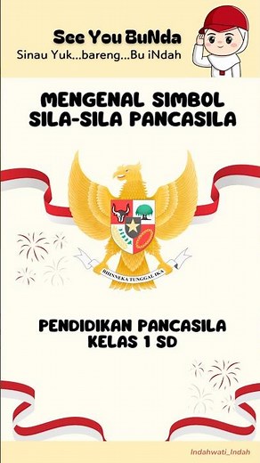 It's So Easy‼️Learning the Symbols of the Pancasila Principles - Pancasila Education for Grade 1 ...