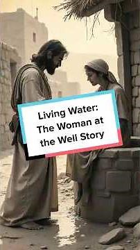 Living Water: The Women at the well Story - John 4:1-42 💧