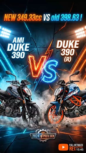 KTM Duke 390 vs 390R: Don't Waste ₹60,000! 🛑🏍️ #shorts