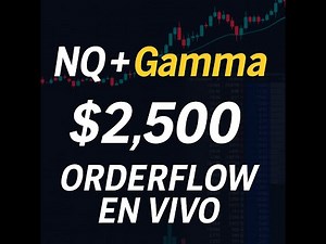 Operativa en Vivo 5/25 -NQ con GEXBOT Orderflow | Convexity + Gamma Levels 🔥