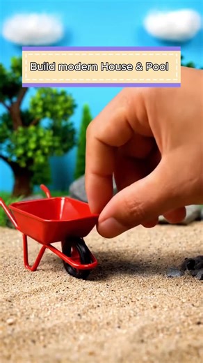 Build Your Dream Miniature House with Pool