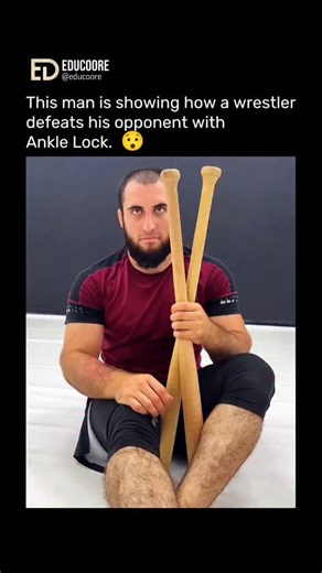 Edu Coore on Instagram: "An Ankle Lock is a powerful submission technique used in MMA, wrestling, and Brazilian Jiu-Jitsu to force an opponent to tap out by applying intense pressure on the ankle joint. Fighters use it because the ankle is one of the weakest joints in the body, and twisting or stretching it creates sharp, instant pain that can end a fight within seconds. The move works by trapping the opponent’s foot, locking their leg with your hips, and pulling or twisting the ankle in a direc