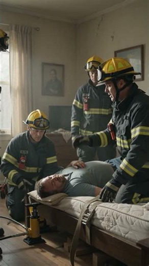 Begin the Lift! — Fire Rescue Team Executes a Precise Indoor Extraction Operation