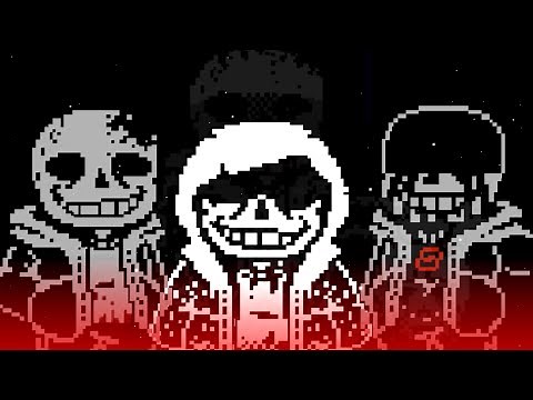 Murder Time Trio By CCJYUI Phase1-2 クリア (Phase1 No Heal) 【Undertale Fangame】