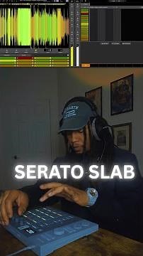 Making a full beat on Serato Studio SLAB #serato #seratostudio #slab