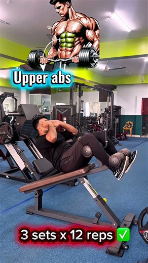 Full Abs Workout Using Decline Bench | Complete Core & Six Pack Training #fitnesstips #gymworkout