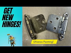 How to change old cabinet hinges