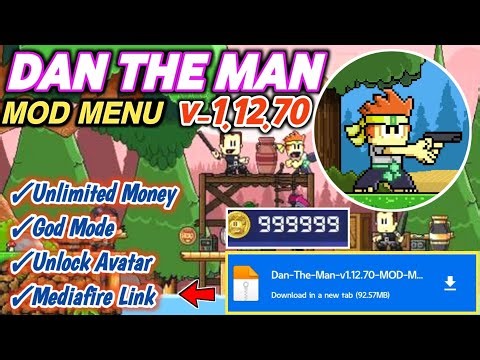 Dan The Man Mod Apk New Update | Unlimited Money, God Mode...
