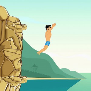 Play Cliff Diving | Free Online  Games. KidzSearch.com