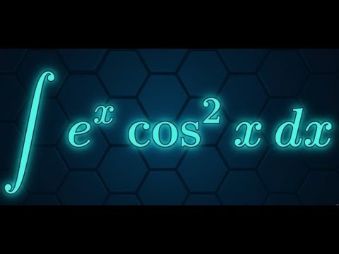 Step-by-step solution for ∫ e^x cos^2 x dx