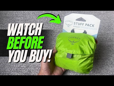 is it WORTH it? - Osprey Ultralight Stuff Pack REVIEW! #ospreypacks