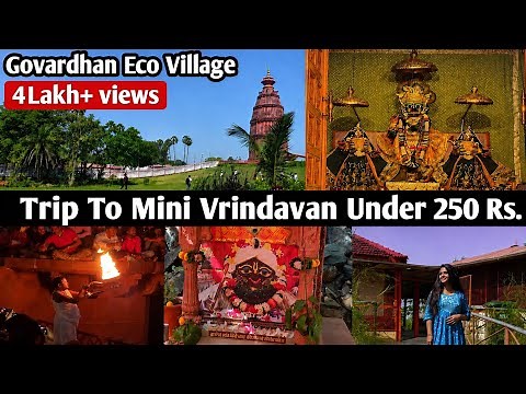 Govardhan Eco Village Palghar | Mini Vrindavan Trip | How To Reach Govardhan Eco Village By Train