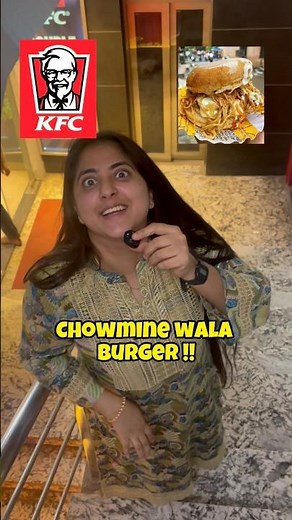 Trying New Menu of KFC 🍔 #foodshorts