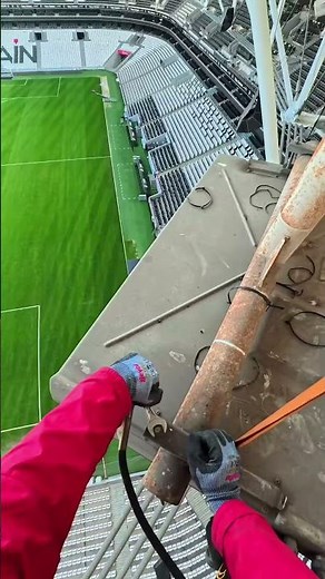 Not everyone gets the chance to tighten bolts with a view like this #shorts