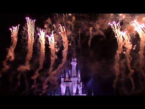 Final Wishes Nighttime Spectacular at Magic Kingdom - Fireworks Last Performance & Finale Sing Along