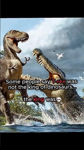 T-Rex vs Giganotosaurus Shark teeth vs crushing bite💀 #dinosaurs #prehistoric #facts
