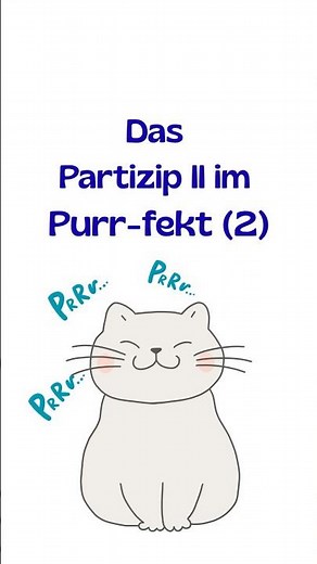 Gruppe 2 der Verben im Partizip II - für das Perfekt