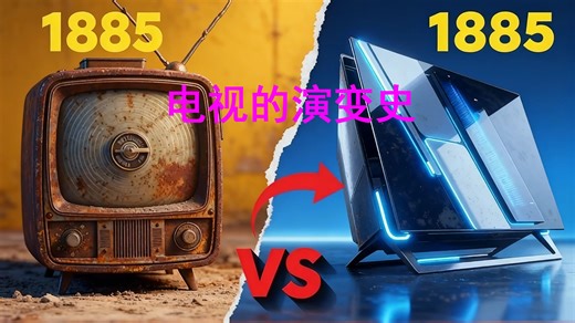 电视的发展史，演变史（1885–2050）