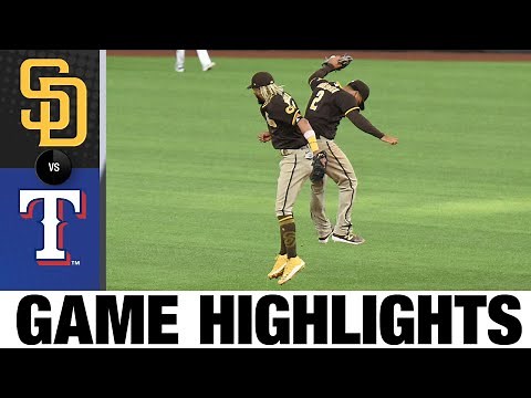 Will Myers, Jurickson Profar power Padres to win | Padres-Rangers Game Highlights 8/18/20
