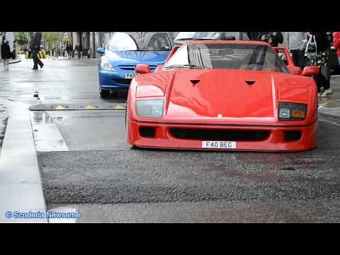 Ferrari F40 & a Pulse GT1 vs Speed Bump - FULL HD 1080P