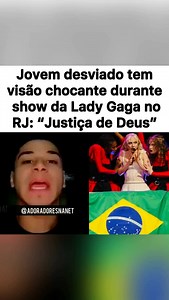 Jovem afastado dos caminhos do Senhor conta forte revelação que teve durante o show da cantora Lady Gaga em Copacabana, no Rio de Janeiro, e volta a frequentar a igreja. Confira no vídeo o relato! Siga o nosso Instagram: @adoradoresnanet 🔀 Curta e Comente 🔀 Ative as Notificações 🔀 Marque os Amigos e Familiares 🔀 Compartilhe 🔀 Use a hashtag #adoradoresnanet | Adoradores Na Net