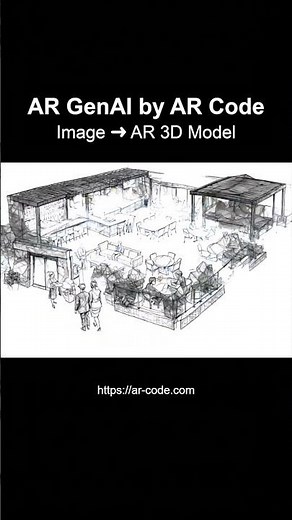 AR GenAI Image-to-AR 3D Model for Design, Architecture & Product Workflows | ar-code.com