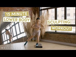 15 Minute Lower Body Sculpting Sequence with Socks | Good Moves | Well+Good
