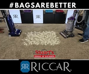 The Riccar Tandem Air is the most powerful vacuum in the world. Don't you deserve to have one? | Stuart's House of Vacuums