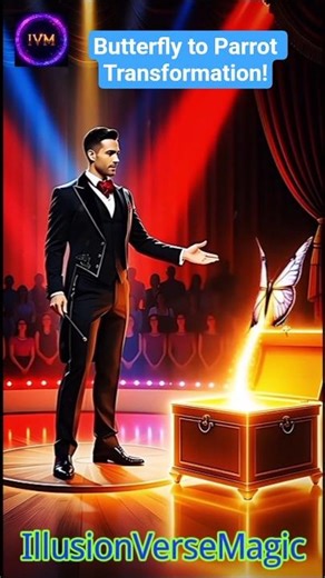 Magic Box Surprise – Butterfly to Parrot Transformation!