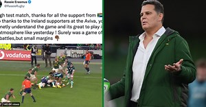 A Bitter Rassie Erasmus Questions Referee In Twitter Video After Ireland Loss | Balls.ie
