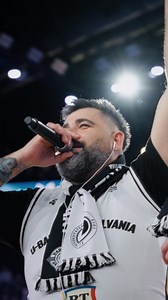 Haide, haide "U", Te iubim cu sufletul 🏳️🏴 Trupa Personal, live la half-time show ☝🏼 | U-BT Cluj-Napoca