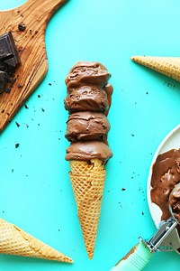 Vegan Chocolate Ice Cream