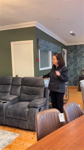 Interior Design Team | Furnishings | Paint Experts on Instagram: "The Carrie | A spacious sectional sofa designed to comfortably seat up to five. ✨ With built-in storage and cup holders, plus the option of manual or power reclining, Carrie is made for everyday comfort. It’s also part of our quick-lead collection, meaning it can be in your home in just 2–3 weeks. The model on display is priced at €2,199 and is also available as a two-seater, three-seater, and armchair. Visit us in store to find o