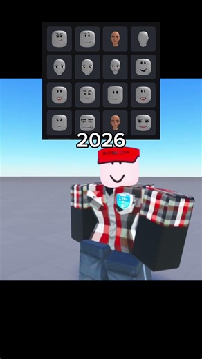 2009 - 2026 Rip classic face 🥀 #roblox #rblx #robloxshorts #robloxclassic #robloxanimation