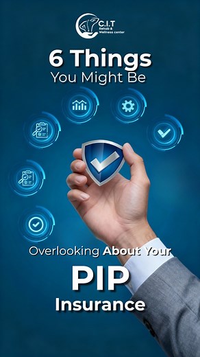 Most people don’t really know what their PIP insurance covers… But these 6 facts could save you time, money, and stress after an accident.  #PIP #InsuranceTips #StayProtected | CIT Rehab & Wellness | Facebook