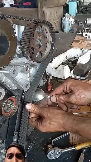 simple timing belt replacement tutorial step by step guide 🔧🚎 #tiktok #trending #twintip #tranfer