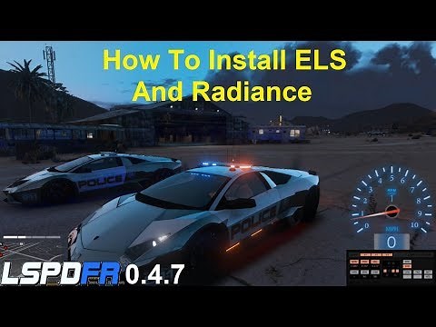 Installing ELS, Radiance, And A Lamborghini Police Car.