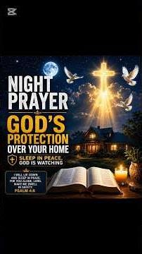 POWERFUL NIGHT PRAYER BEFORE BED | Plead the Blood of Jesus Over Your Home