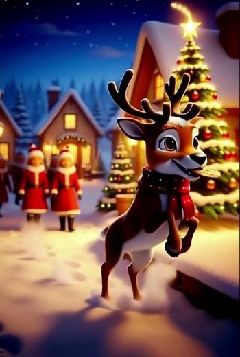 She Chose to Share 🦌💛 Christmas Animation