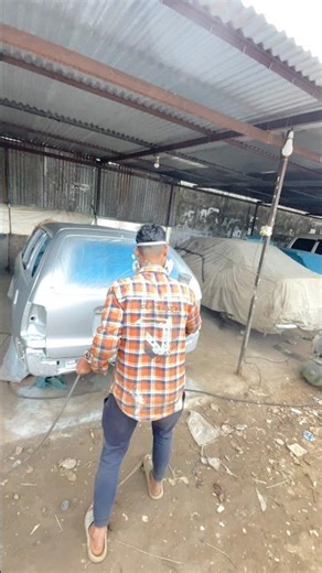 Car Painting Process Before & After